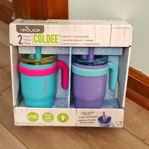 Reduce Two 14oz Spill-Proof Tumblers